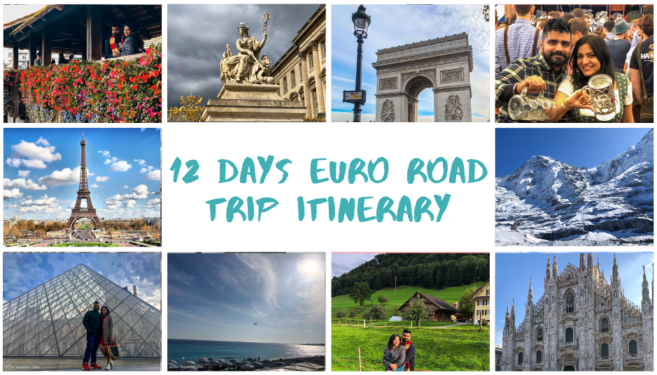 12 days Euro Road Trip Itinerary