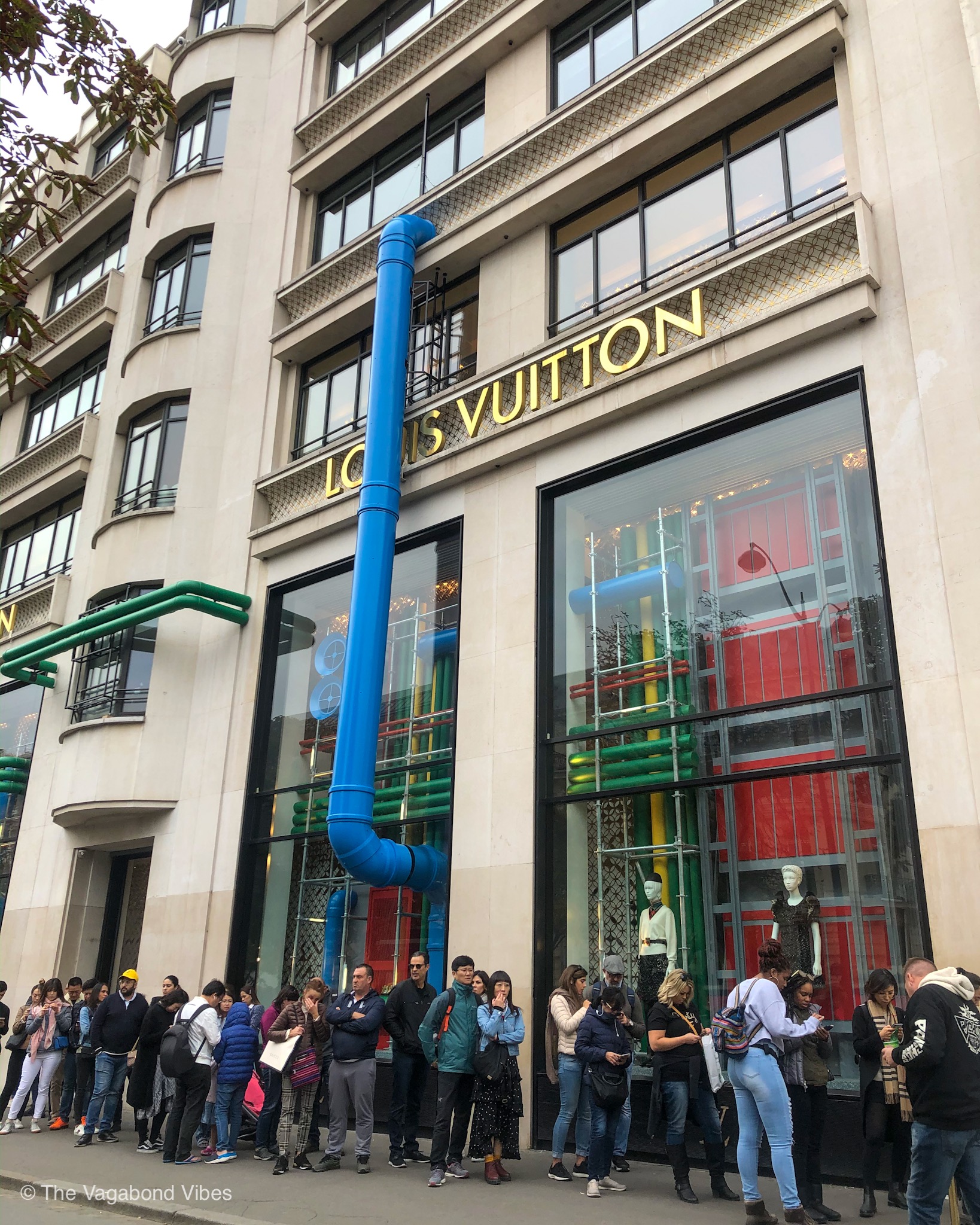 Louis Vitton Store on Champs de Elysees