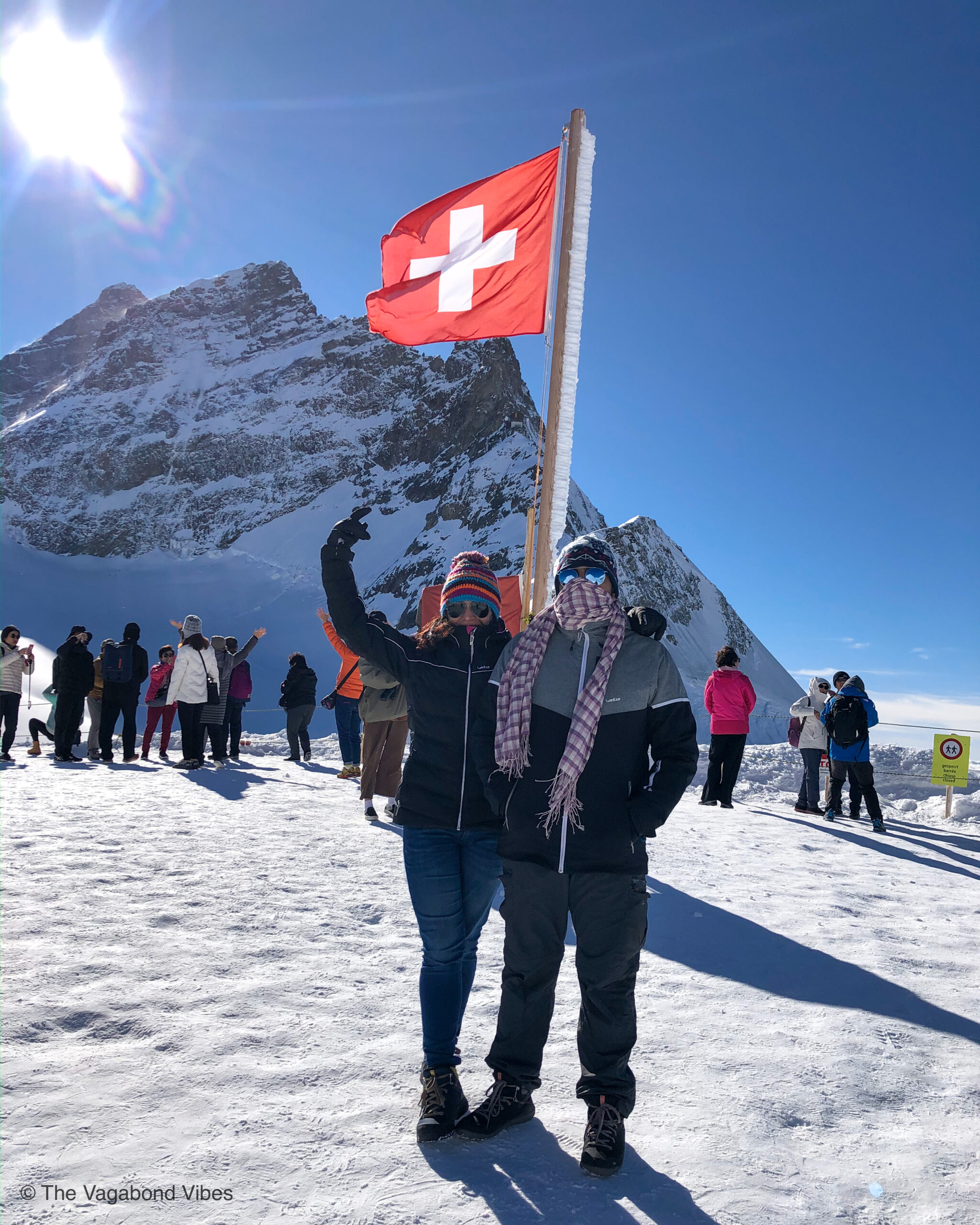 Swiss Flag- Top of Europe